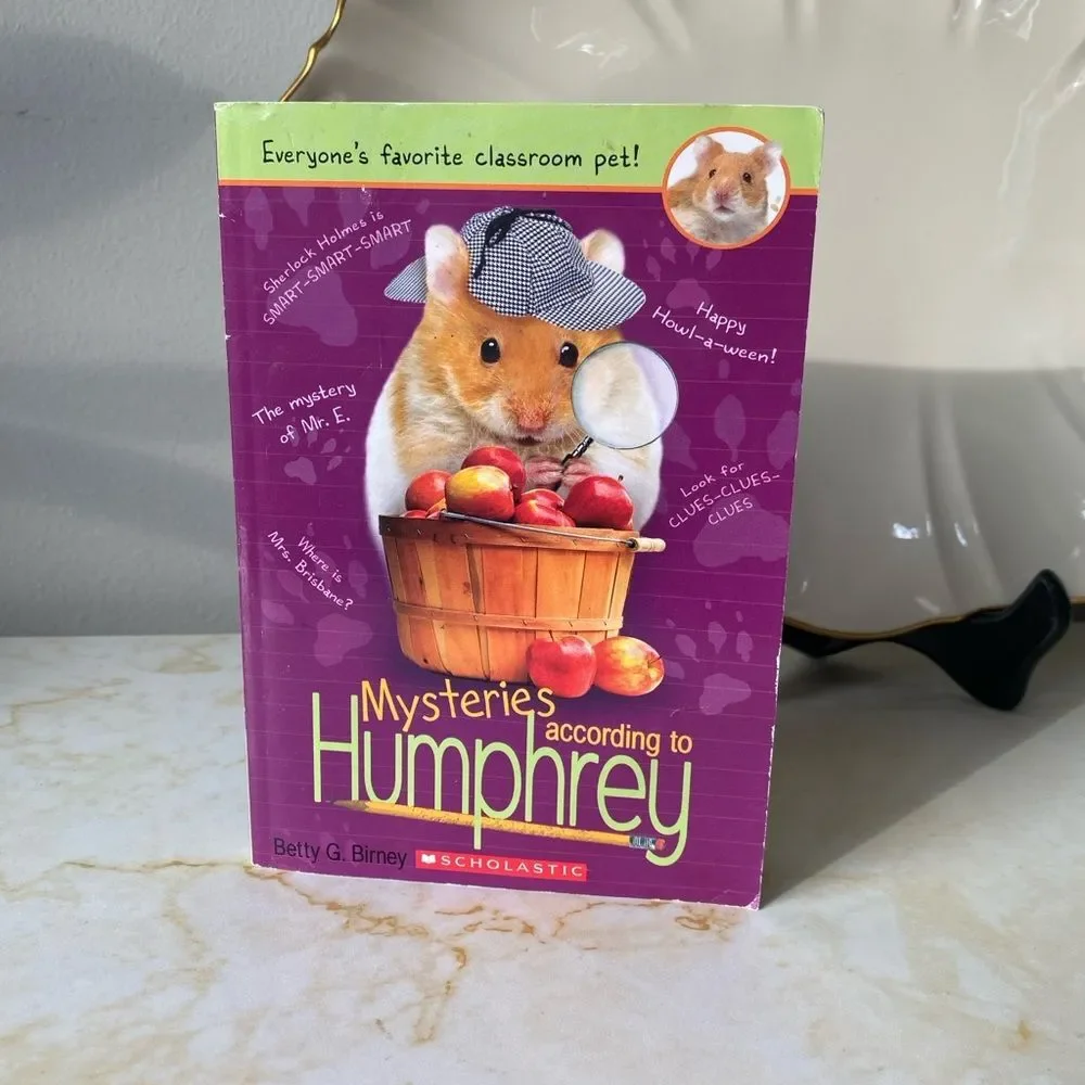 Mysteries according to Humphrey Scholastic Kids novel chapter book
